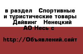  в раздел : Спортивные и туристические товары » Дайвинг . Ненецкий АО,Несь с.